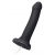 Черный фаллос с имитацией эякуляции Silicon Cum Dildo L - 19,6 см. - Strap-on-me - купить с доставкой в Благовещенске