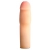 Телесная насадка-удлинитель на пенис PERFORMANCE 1.5INCH COCK XTENDER - 16 см. - Blush Novelties - в Благовещенске купить с доставкой