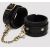 Черные оковы на ноги Bound to You Faux Leather Ankle Cuffs - Fifty Shades of Grey - купить с доставкой в Благовещенске