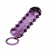 Закрытая фиолетовая насадка с пупырышками SAMURAI PENIS SLEEVE PURPLE - 14,5 см. - NMC - в Благовещенске купить с доставкой