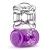 Фиолетовое эрекционное виброкольцо One Night Stand Vibrating C-Ring - Blush Novelties - в Благовещенске купить с доставкой
