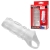 Насадка на пенис с кольцом для мошонки Clear Sensations Enhancer Sex Sleeve - 11,5 см. - XR Brands - в Благовещенске купить с доставкой