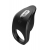 Черное эрекционное виброкольцо Vibro Lust Ring - MALESATION - в Благовещенске купить с доставкой