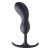 Черный массажер простаты с утяжелителями Premium Silicone Weighted Prostate Plug Large - 18,8 см. - XR Brands - в Благовещенске купить с доставкой