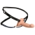 Телесный полый страпон на черных регулируемых ремешках 2’’ Erection Smooth Silicone Penis Sheath - XR Brands - купить с доставкой в Благовещенске