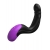 Черно-фиолетовый вибромассажёр простаты Hyper-Pulse P-Spot Massager - Pipedream - в Благовещенске купить с доставкой
