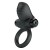 Черное эрекционное кольцо с вибрацией Adrien - Baile - в Благовещенске купить с доставкой