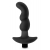 Черный вибромассажер простаты Prostate Massager 03 - 15,2 см. - Blush Novelties - в Благовещенске купить с доставкой