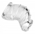 Насадка для ограничения эрекции Detained Soft Body Chastity Cage - XR Brands - купить с доставкой в Благовещенске