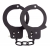 Чёрные наручники из листового металла BONDX METAL CUFFS BLACK - Dream Toys - купить с доставкой в Благовещенске