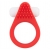 Красное эрекционное кольцо LIT-UP SILICONE STIMU RING 1 RED - Dream Toys - в Благовещенске купить с доставкой