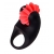Чёрно-красное эрекционное виброкольцо Erotist - Erotist Adult Toys - в Благовещенске купить с доставкой