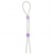 Прозрачное эрекционное кольцо-лассо SILICONE LASSO COCK RING DUAL BEADS - NMC - в Благовещенске купить с доставкой