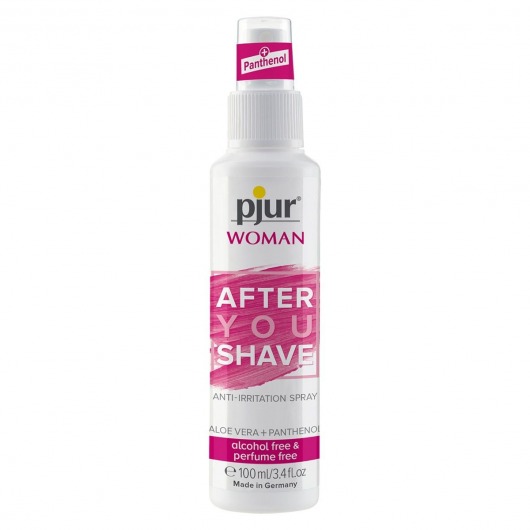 Спрей после бритья pjur WOMAN After You Shave Spray - 100 мл. - Pjur - купить с доставкой в Благовещенске