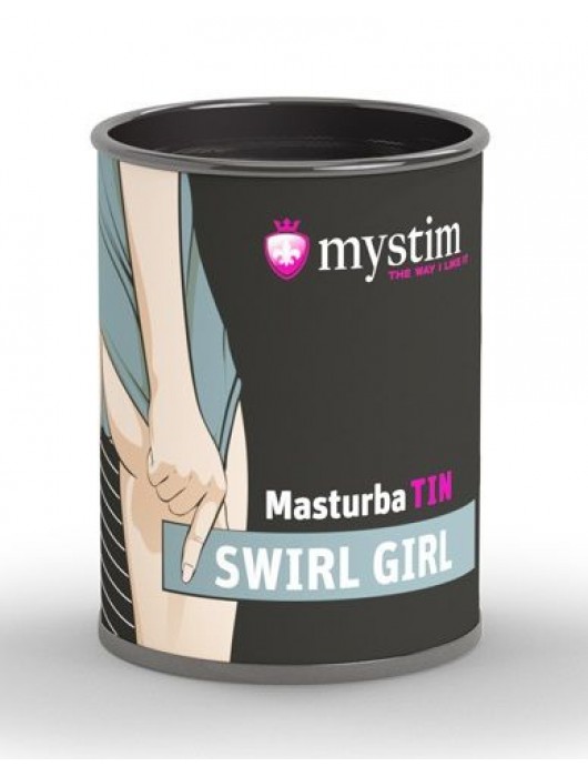 Компактный мастурбатор MasturbaTIN Swirl Girl - MyStim - в Благовещенске купить с доставкой