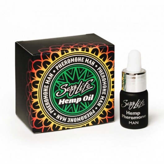 Мужские духи с феромонами Sexy Life HEMPOIL man - 5 мл. -  - Магазин феромонов в Благовещенске