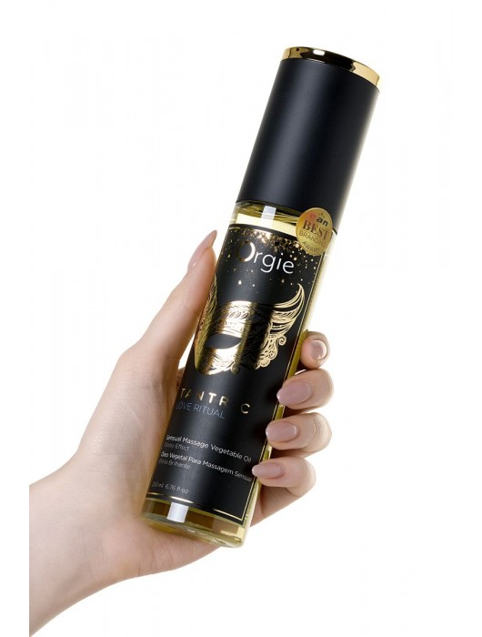 Растительное массажное масло Orgie Tantric Love Ritual - 200 мл. - ORGIE - купить с доставкой в Благовещенске