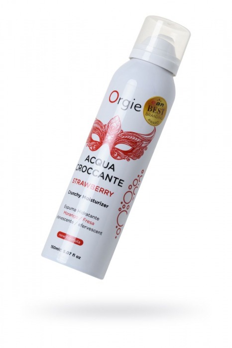 Шипучая увлажняющая пена для чувственного массажа Orgie Acqua Croccante - 150 мл. - ORGIE - купить с доставкой в Благовещенске