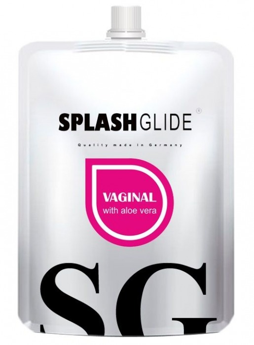 Ухаживающий лубрикант на водной основе Splashglide Vaginal With Aloe Vera - 100 мл. - Splashglide - купить с доставкой в Благовещенске