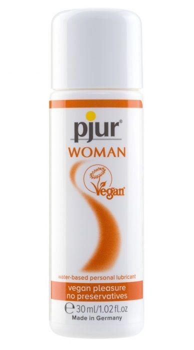 Лубрикант pjur WOMAN Vegan на водной основе - 30 мл. - Pjur - купить с доставкой в Благовещенске