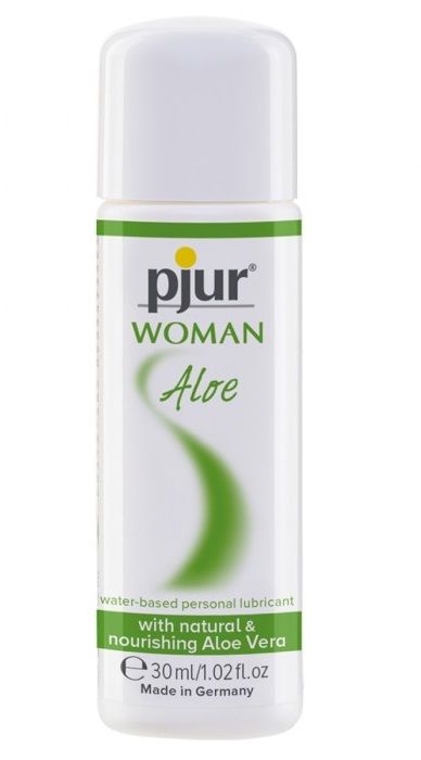 Лубрикант на водной основе pjur WOMAN Aloe - 30 мл. - Pjur - купить с доставкой в Благовещенске