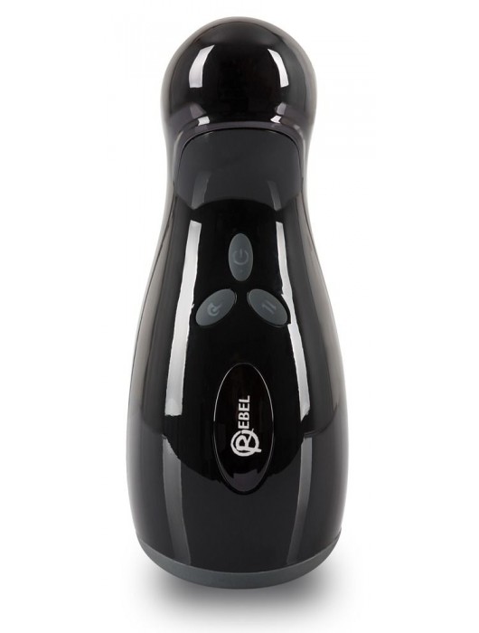 Черный мастурбатор Rebel Masturbator с нагревом - Orion - в Благовещенске купить с доставкой