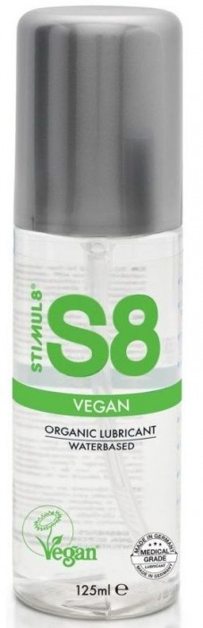 Веганский лубрикант на водной основе S8 Vegan Lube - 125 мл. - Stimul8 - купить с доставкой в Благовещенске