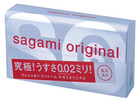 Ультратонкие презервативы Sagami Original - 6 шт. - Sagami - купить с доставкой в Благовещенске