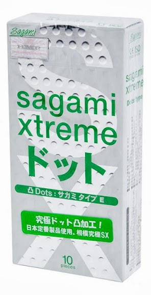 Презервативы Sagami Xtreme Type-E с точками - 10 шт. - Sagami - купить с доставкой в Благовещенске