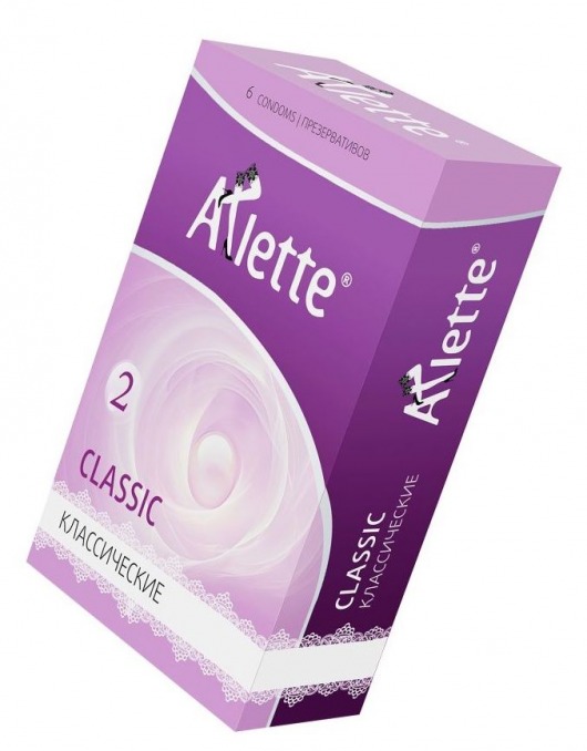 Классические презервативы Arlette Classic - 6 шт. - Arlette - купить с доставкой в Благовещенске