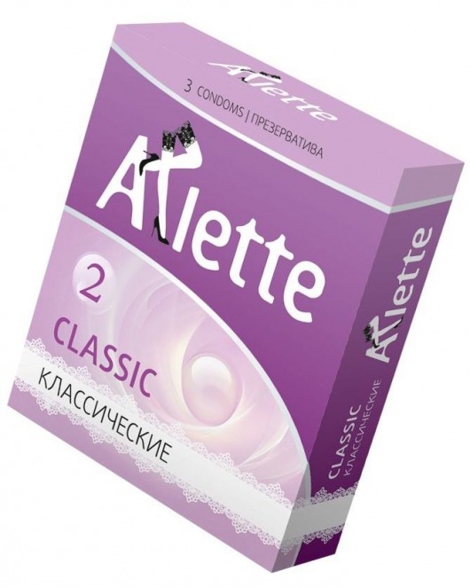 Классические презервативы Arlette Classic - 3 шт. - Arlette - купить с доставкой в Благовещенске