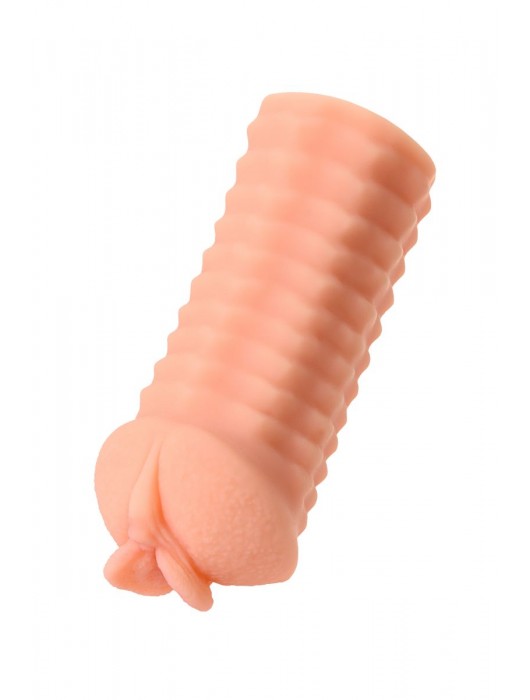 Мастурбатор-вагина ELEGANCE с ребрами на поверхности - KOKOS - в Благовещенске купить с доставкой