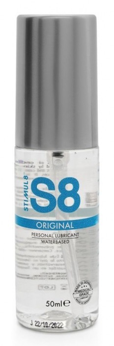 Универсальный лубрикант на водной осноdе S8 Original Lube - 50 мл. - Stimul8 - купить с доставкой в Благовещенске