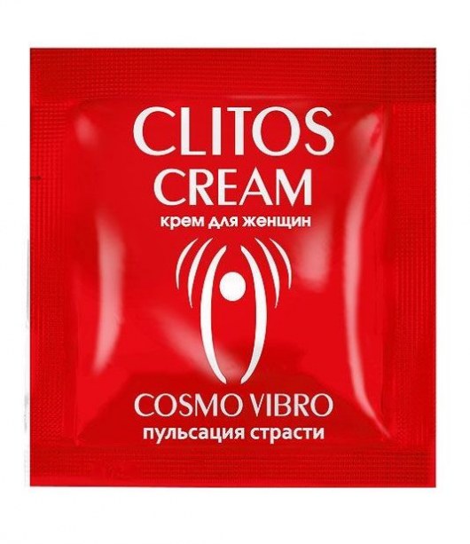 Пробник возбуждающего крема для женщин Clitos Cream - 1,5 гр. - Биоритм - купить с доставкой в Благовещенске