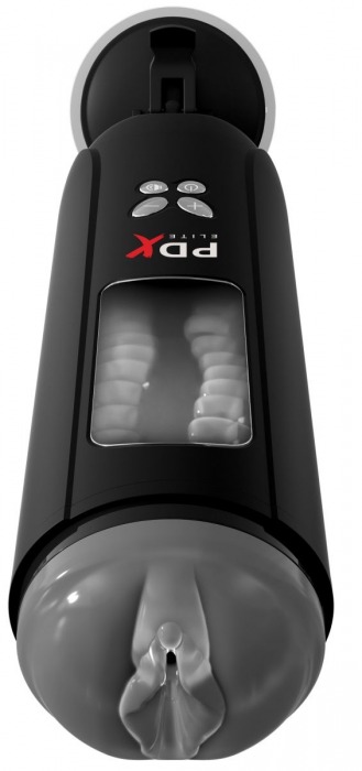 Серый мастурбатор-вагина с функцией переминания Ultimate Milker - Pipedream - в Благовещенске купить с доставкой