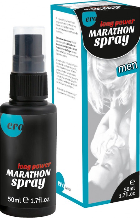 Пролонгирующий спрей для мужчин Long Power Marathon Spray - 50 мл. - Ero - купить с доставкой в Благовещенске