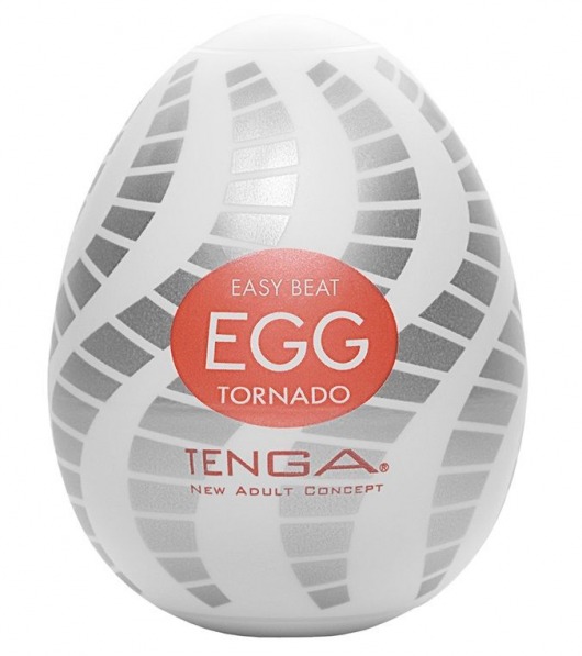 Мастурбатор-яйцо EGG Tornado - Tenga - в Благовещенске купить с доставкой