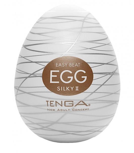 Мастурбатор-яйцо EGG Silky II - Tenga - в Благовещенске купить с доставкой