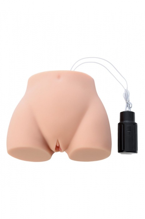 Мастурбатор-полуторс Cherry с вибрацией и двумя любовными тоннелями - KOKOS - в Благовещенске купить с доставкой