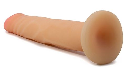 Телесный фаллоимитатор Ronnie - 19 см. - Blush Novelties