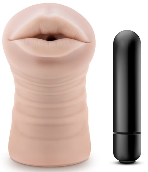 Телесный мастурбатор-ротик Skye - Blush Novelties - в Благовещенске купить с доставкой