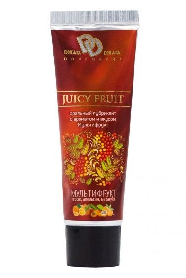 Интимный съедобный лубрикант JUICY FRUIT с ароматом фруктов - 30 мл. - БиоМед - купить с доставкой в Благовещенске