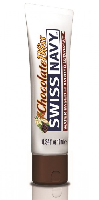 Лубрикант с ароматом шоколада Swiss Navy Chocolate Bliss Lube - 10 мл. - Swiss navy - купить с доставкой в Благовещенске