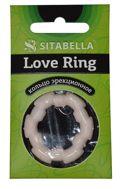 Фигурное эрекционное кольцо из киберкожи - Sitabella - в Благовещенске купить с доставкой
