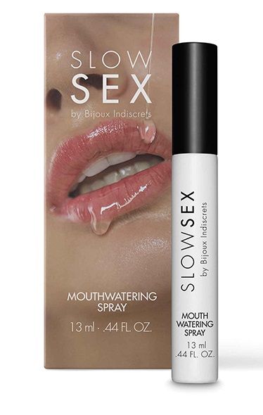 Спрей для усиления слюноотделения Slow Sex Mouthwatering Spray - 13 мл. - Bijoux Indiscrets - купить с доставкой в Благовещенске