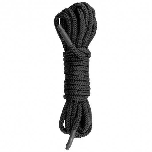 Черная веревка для бондажа Easytoys Bondage Rope - 5 м. - Easy toys - купить с доставкой в Благовещенске