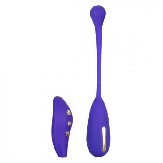 Фиолетовый шарик с электростимуляцией и вибрацией Intimate E-Stimulator Remote Kegel Exerciser - California Exotic Novelties - купить с доставкой в Благовещенске