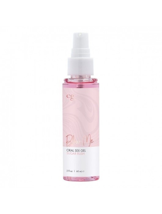 Гель для орального секса Sugar Rush с ароматом сладкой ваты - 60 мл. - CG - купить с доставкой в Благовещенске