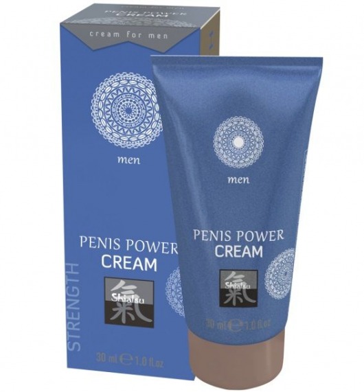 Возбуждающий крем для мужчин Penis Power Cream - 30 мл. - Shiatsu - купить с доставкой в Благовещенске