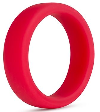 Красное эрекционное кольцо Silicone Go Pro Cock Ring - Blush Novelties - в Благовещенске купить с доставкой